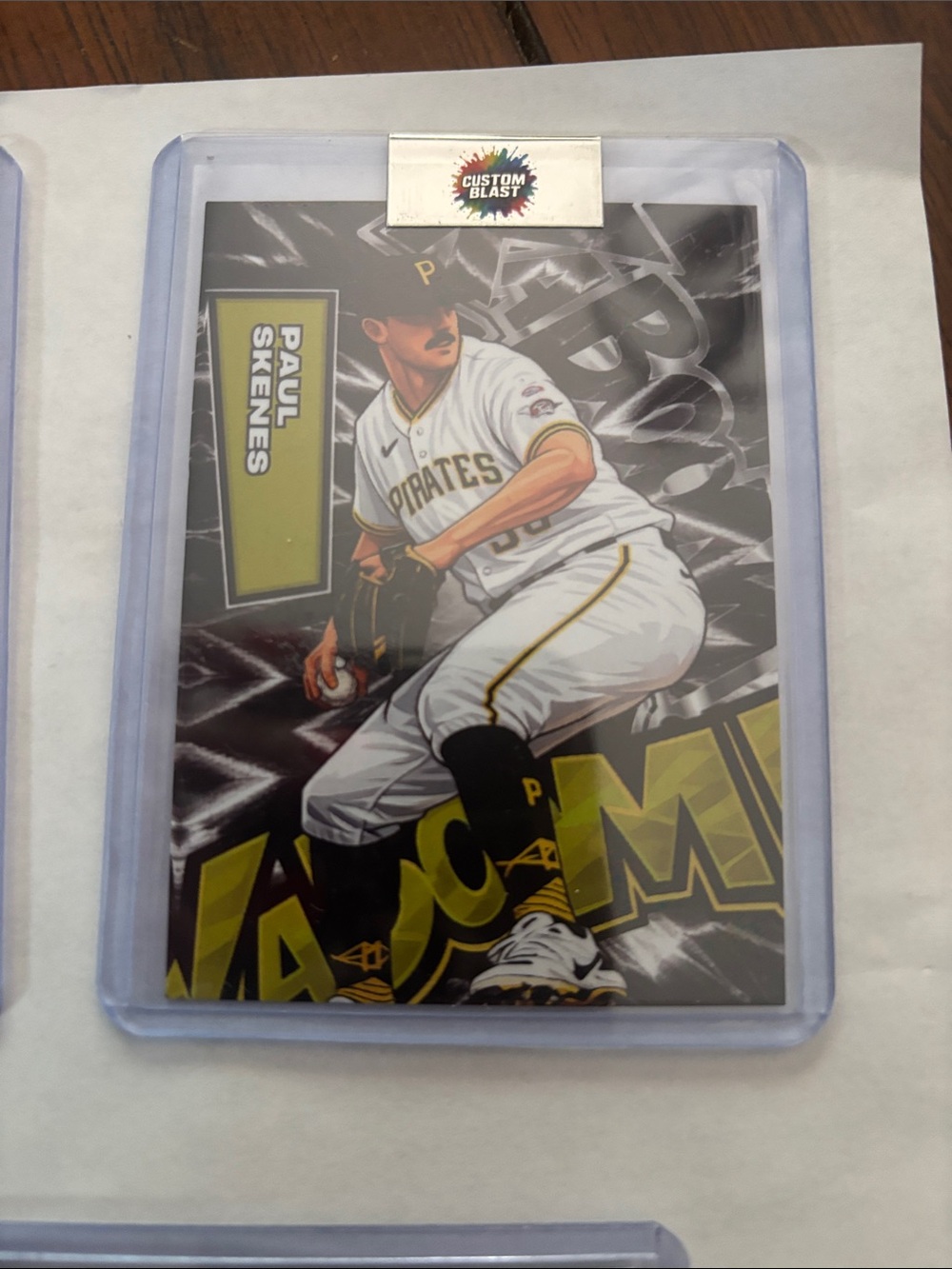 Baseball Trading Card Set - Multi-Color Collector Cards - Picture 4 of 6